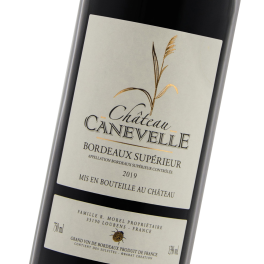 Étiquette du Château Canevelle Rouge