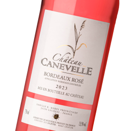Étiquette du Château Canevelle Rosé