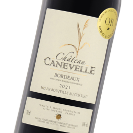Étiquette du Château Canevelle Rouge